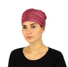 Turban Iva čoko bordo OMC